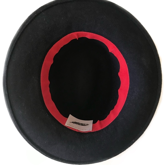 Black Wool Hat